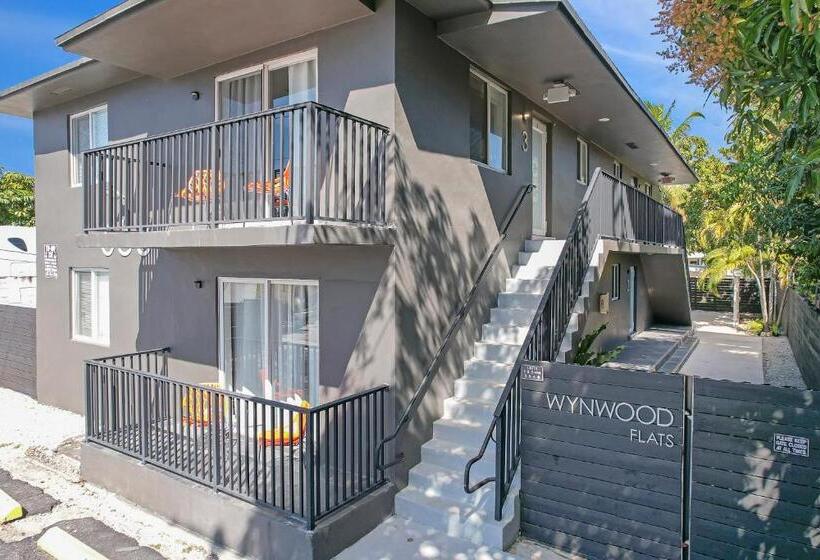 آپارتمان 1 خوابه با بالکن, Elegant Wynwood Flats