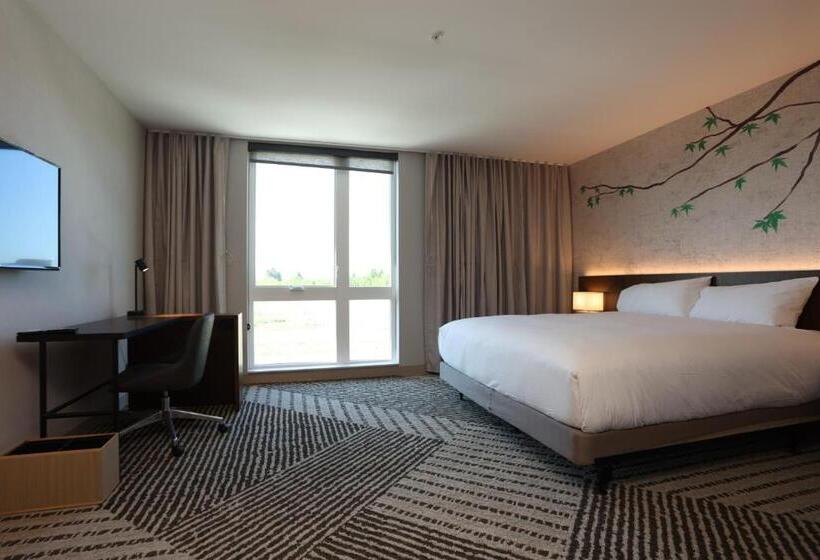 اتاق استاندارد با تخت بزرگ برای معلولان, Cedartree Hotel Portland Hillsboro