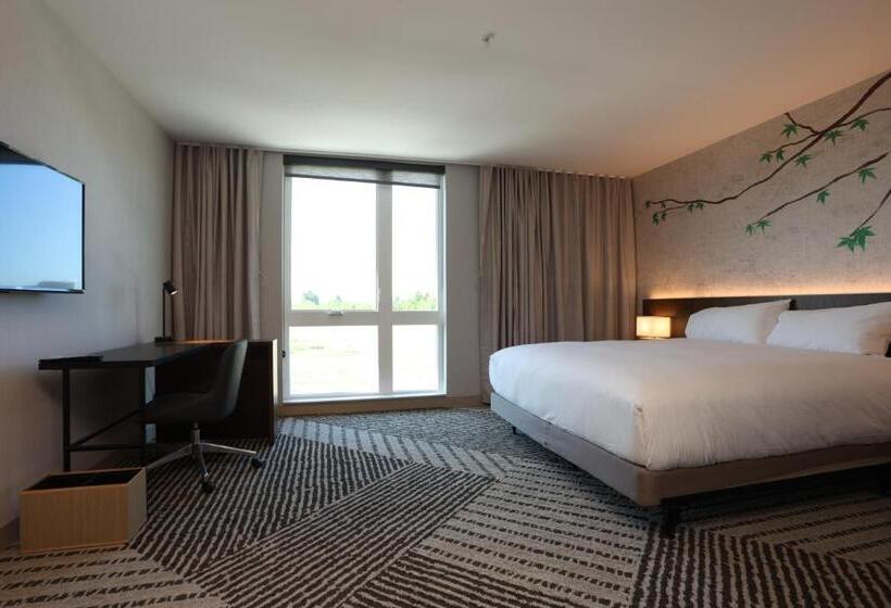 اتاق استاندارد با تخت بزرگ برای معلولان, Cedartree Hotel Portland Hillsboro