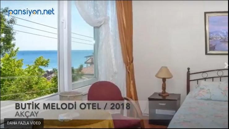 اتاق خانوادگی با چشم‌انداز دریا, Melodi Butik Otel