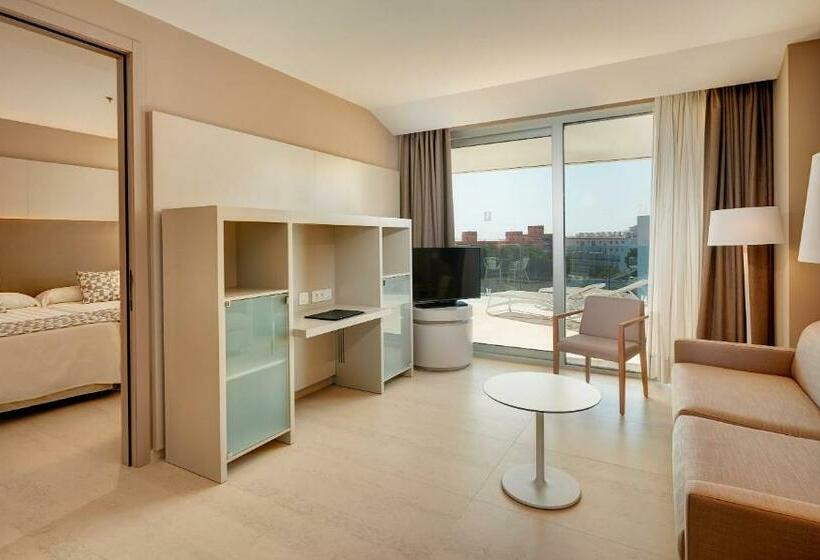 Suite met Uitzicht op Zee, Hipotels Gran Playa De Palma