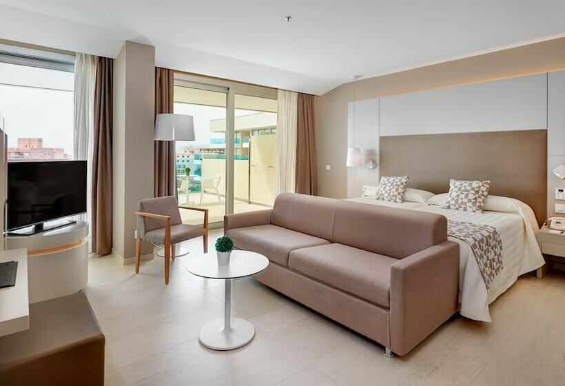 اتاق استاندارد با چشم‌انداز استخر, Hipotels Gran Playa de Palma