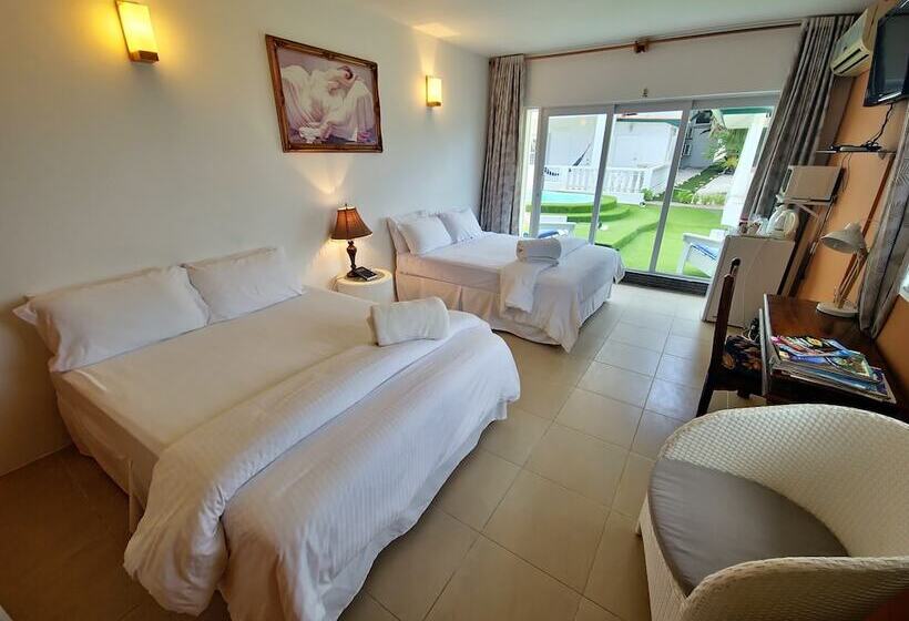 اتاق استاندارد با چشم‌انداز استخر, Adonai Hotel Boutique