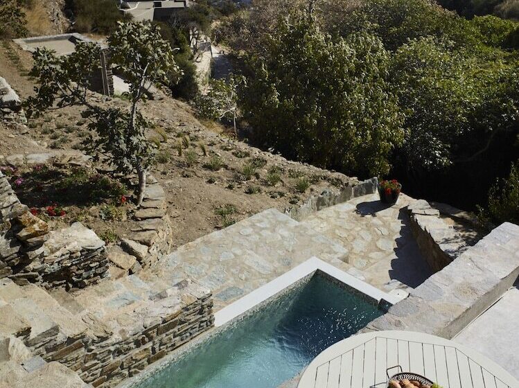 ویلای یک اتاق خوابه با استخر شنا, Aeolis Tinos Suites