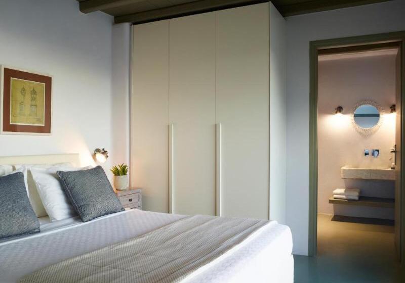 ویلای یک اتاق خوابه با استخر شنا, Aeolis Tinos Suites