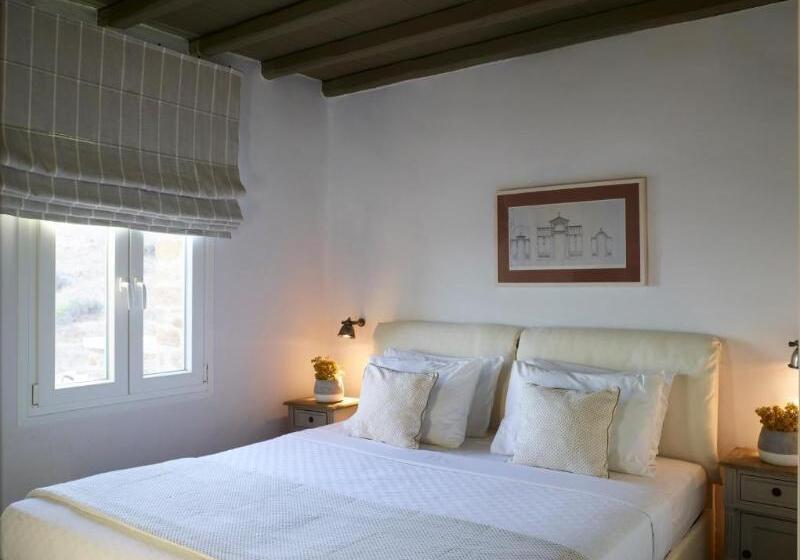 ویلای یک اتاق خوابه با استخر شنا, Aeolis Tinos Suites
