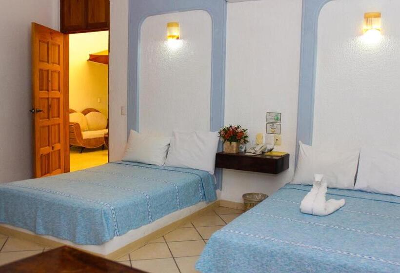 اتاق استاندارد چهار تخته, Careyes Puerto Escondido