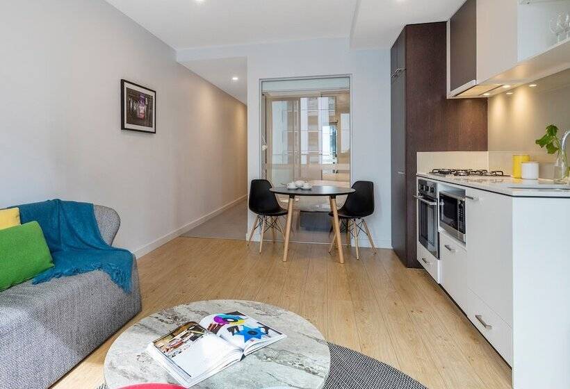 آپارتمان 1 خوابه, Oaks Melbourne Southbank Suites