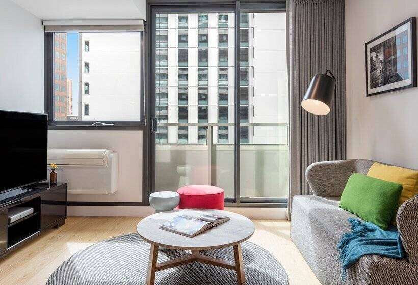 آپارتمان 1 خوابه, Oaks Melbourne Southbank Suites