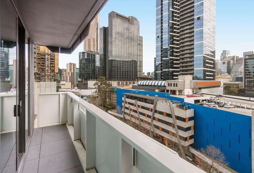 آپارتمان 2 خوابه, Oaks Melbourne Southbank Suites