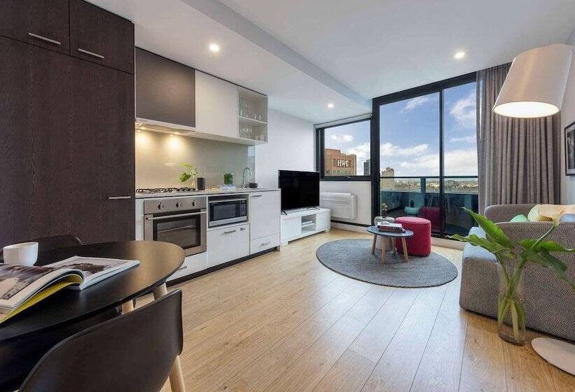 آپارتمان 1 خوابه, Oaks Melbourne Southbank Suites