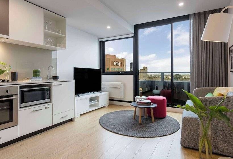 آپارتمان 1 خوابه, Oaks Melbourne Southbank Suites