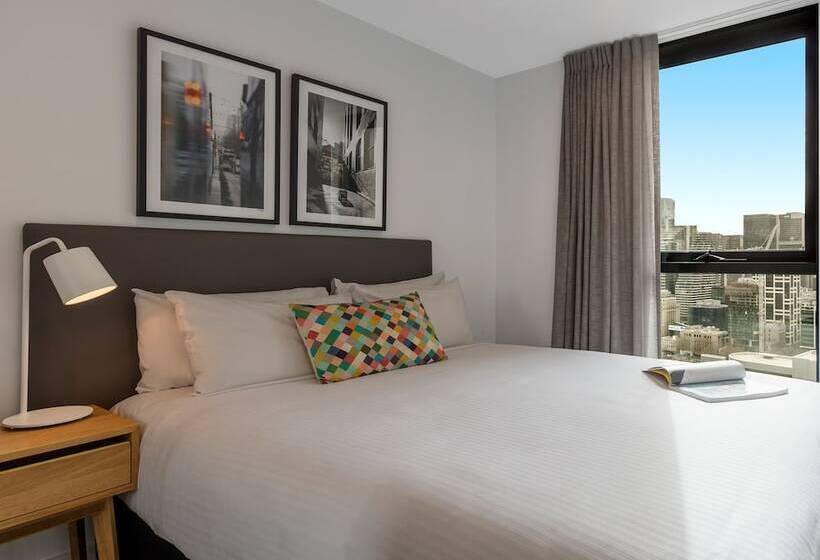 آپارتمان 2 خوابه, Oaks Melbourne Southbank Suites