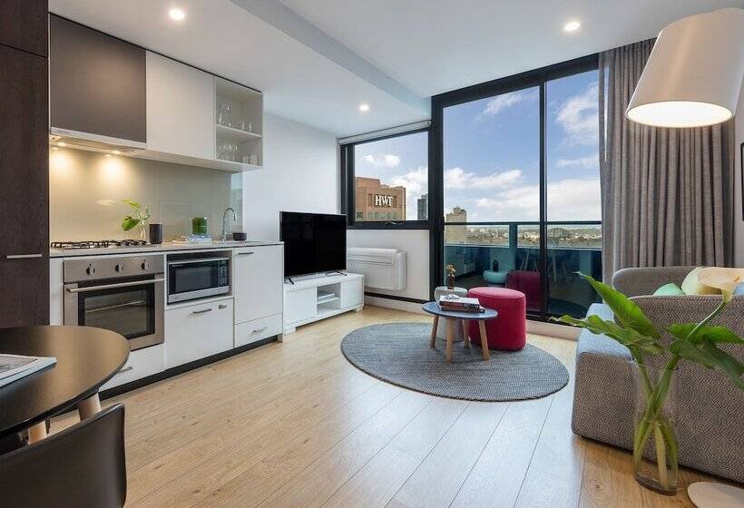 آپارتمان 1 خوابه, Oaks Melbourne Southbank Suites