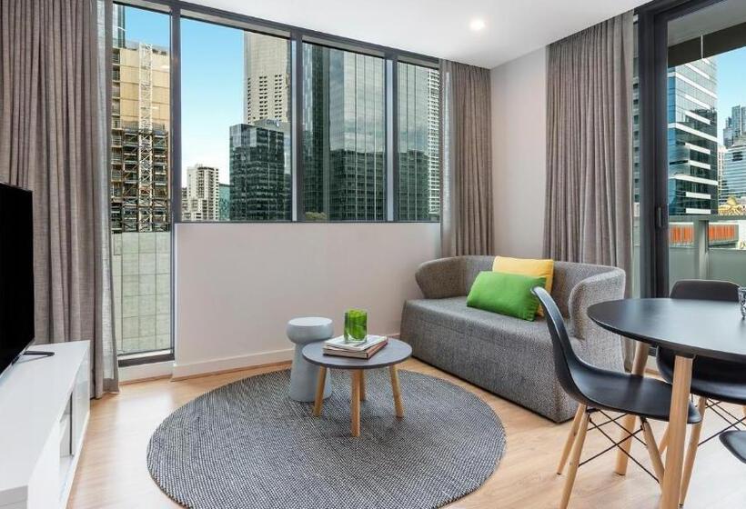 آپارتمان سوپریور 2 خوابه, Oaks Melbourne Southbank Suites