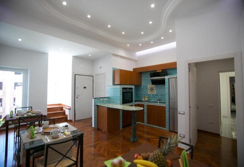 اتاق لوکس با چشم‌انداز دریا, B&b Divina Salerno