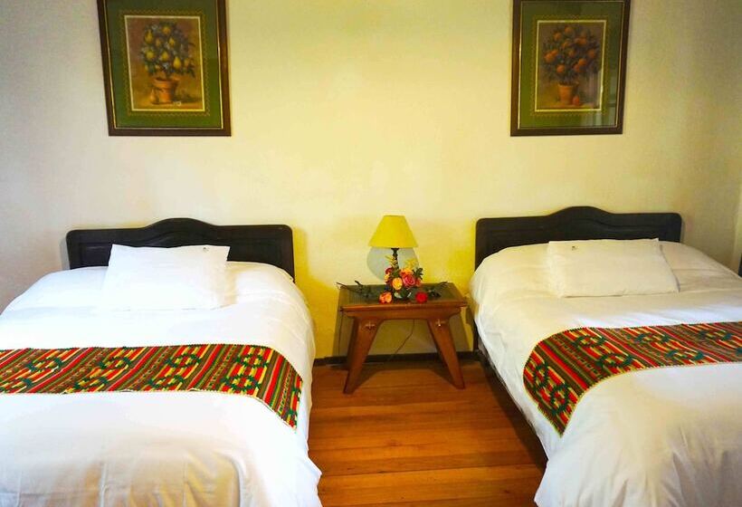 اتاق استاندارد سه تخته با چشم‌انداز باغ, Hosteria Hacienda San Luis