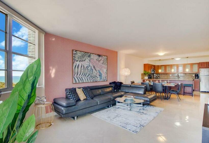آپارتمان 1 خوابه با چشم‌انداز دریا, Family Beach Home W Ocean & Bay Views   Upgraded Corner Unit