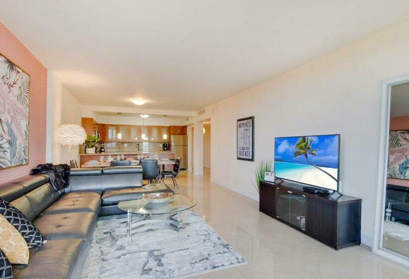آپارتمان 1 خوابه با چشم‌انداز دریا, Family Beach Home W Ocean & Bay Views   Upgraded Corner Unit