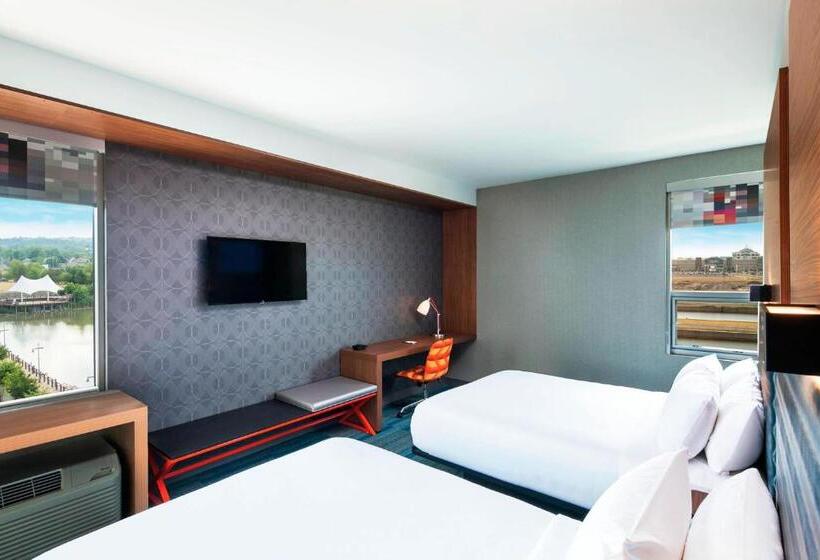 اتاق استاندارد با چشم‌انداز, Aloft Syracuse Inner Harbor