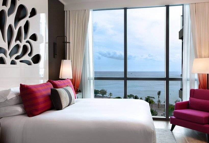 اتاق استاندارد با تخت دوبل و چشم‌انداز, Kimpton Seafire Resort + Spa