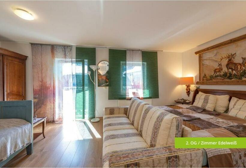 اتاق استاندارد با بالکن, Platzhirsch Zur Alten Wagnerei Gästehaus
