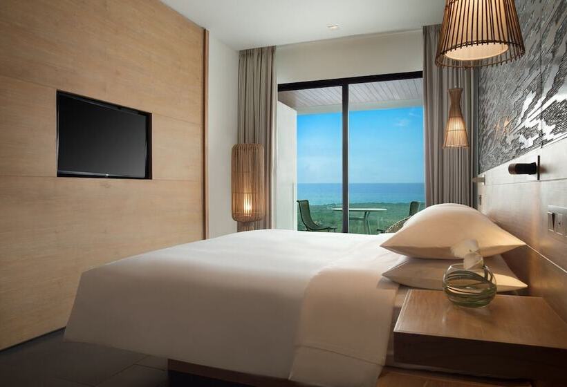 اتاق استاندارد با تخت دوبل و چشم‌انداز دریا, Renaissance Bali Uluwatu Resort & Spa