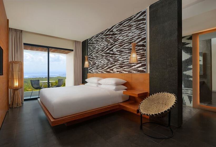 اتاق استاندارد با تخت دوبل و چشم‌انداز دریا, Renaissance Bali Uluwatu Resort & Spa