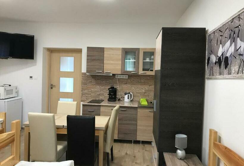 آپارتمان 1 خوابه همکف, Tó Party Apartman