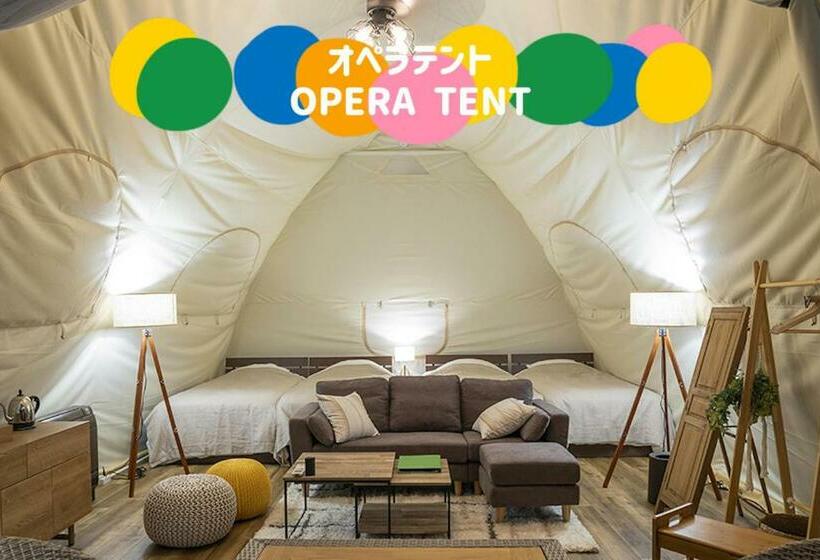 اتاق خانوادگی با سرویس بهداشتی مشترک, Glamping&port結