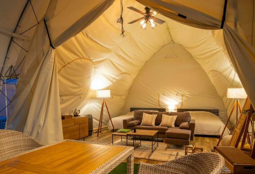 اتاق خانوادگی با سرویس بهداشتی مشترک, Glamping&port結
