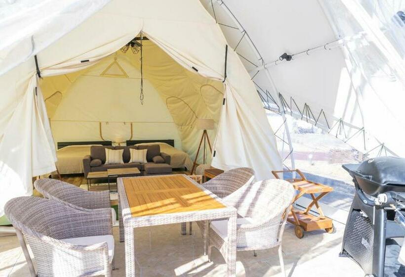 اتاق خانوادگی با سرویس بهداشتی مشترک, Glamping&port結