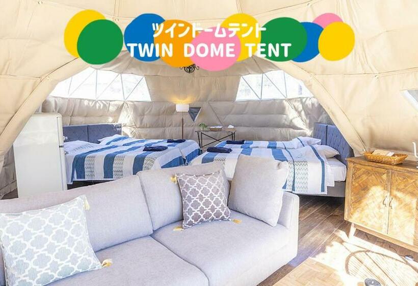 اتاق خانوادگی با سرویس بهداشتی مشترک, Glamping&port結