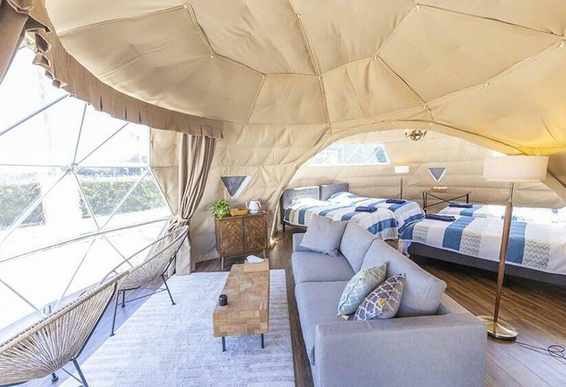 اتاق خانوادگی با سرویس بهداشتی مشترک, Glamping&port結