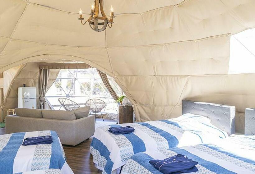 اتاق خانوادگی با سرویس بهداشتی مشترک, Glamping&port結