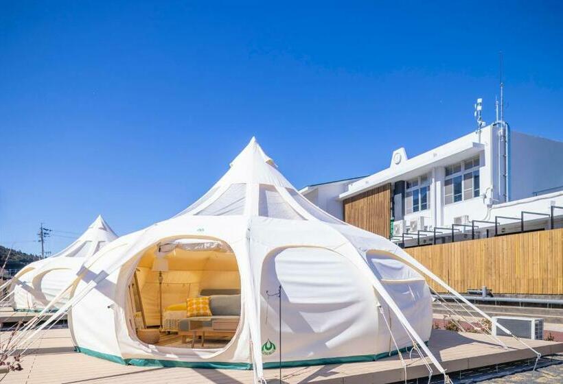 اتاق خانوادگی با سرویس بهداشتی مشترک, Glamping&port結