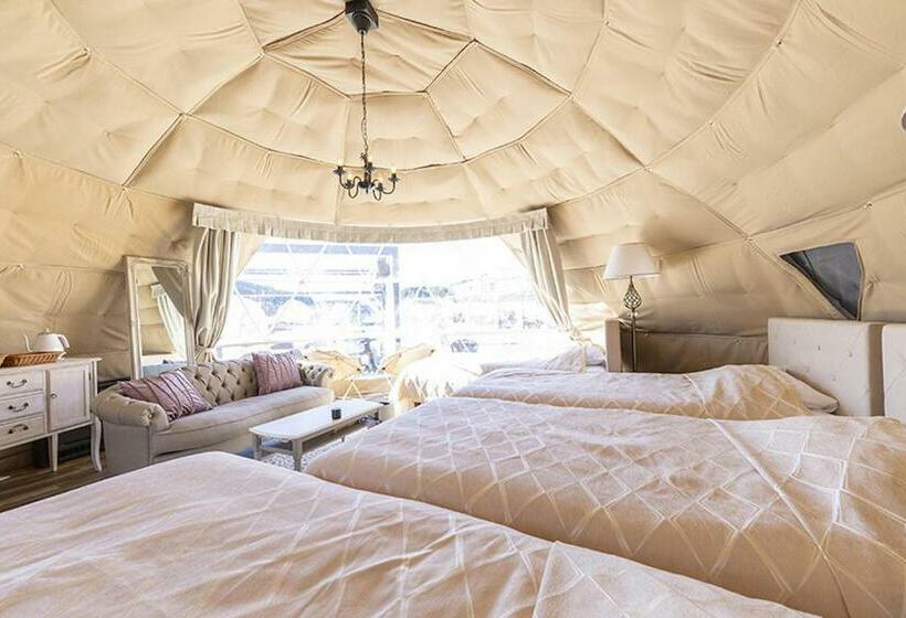 اتاق خانوادگی با سرویس بهداشتی مشترک, Glamping&port結