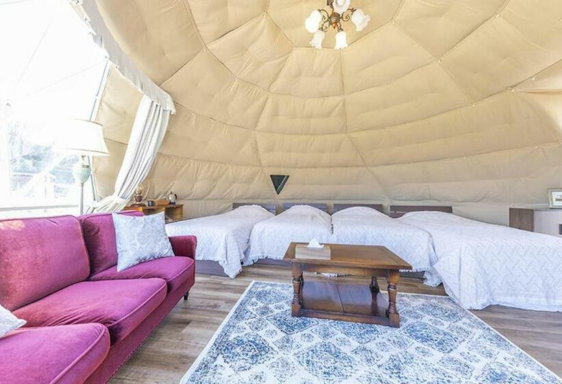 اتاق خانوادگی با سرویس بهداشتی مشترک, Glamping&port結