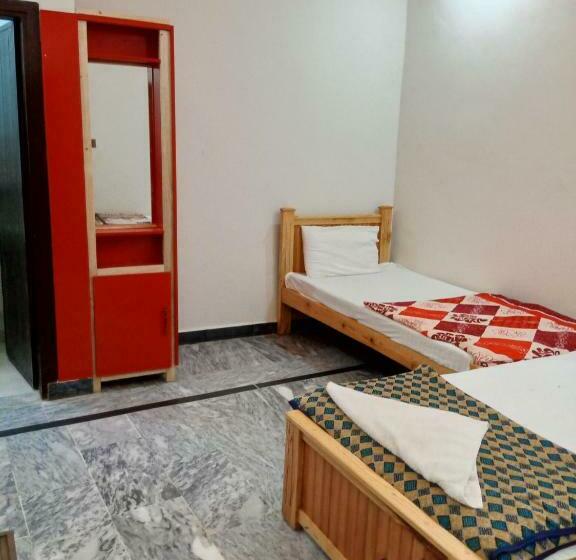 Economy Triple Room, Red Roof & Restaurant