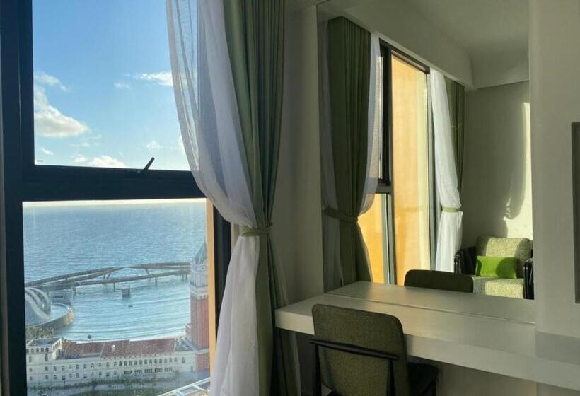 استودیوی استاندارد با چشم‌انداز دریا, E3 Hillside Apartment Phú Quốc