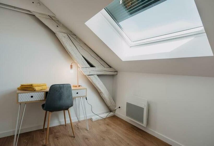اتاق استاندارد, Coeur De Ville #h3   Wifi Et Netflix   Lave Linge   Logement Partagé   Chambre Privée