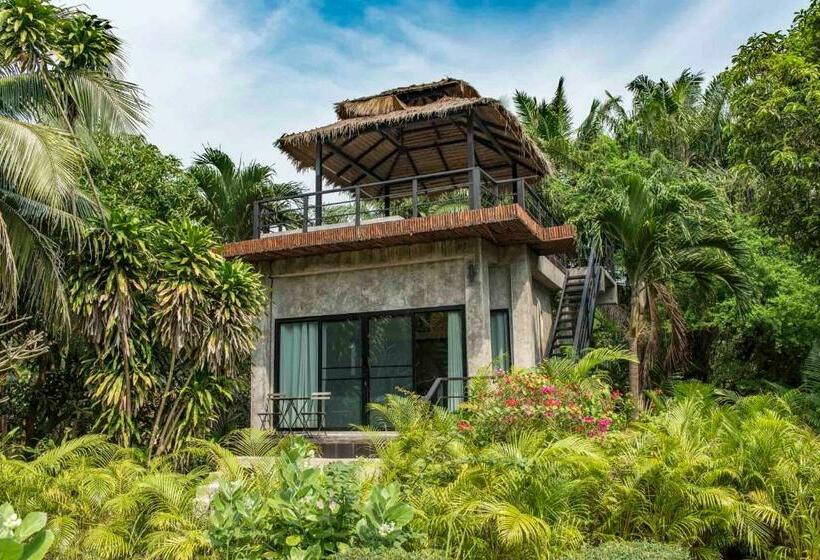 ویلای 1 خوابه با چشم‌انداز باغ, Koh Mak White Sand Beach