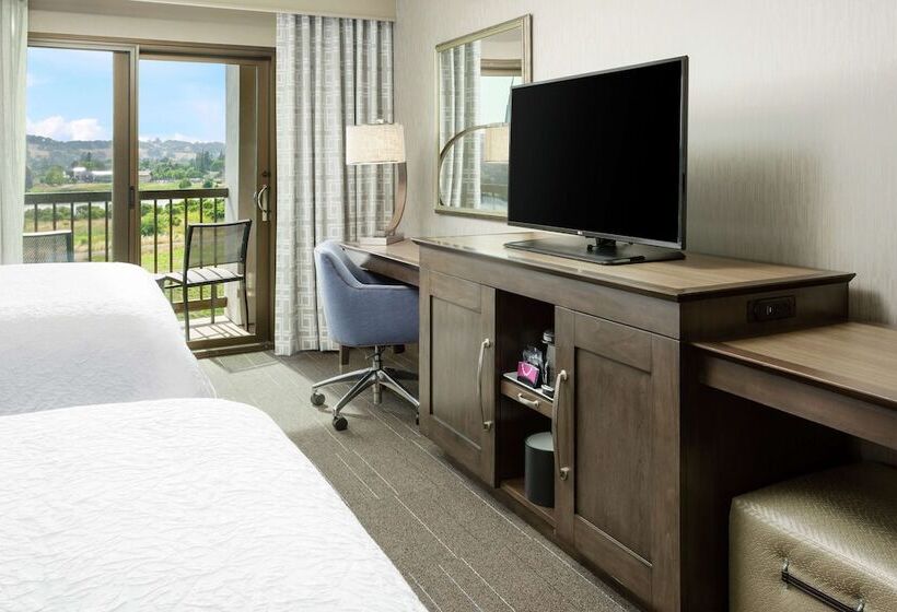 اتاق استاندارد با 2 تخت دوبل, Hampton Inn & Suites Napa