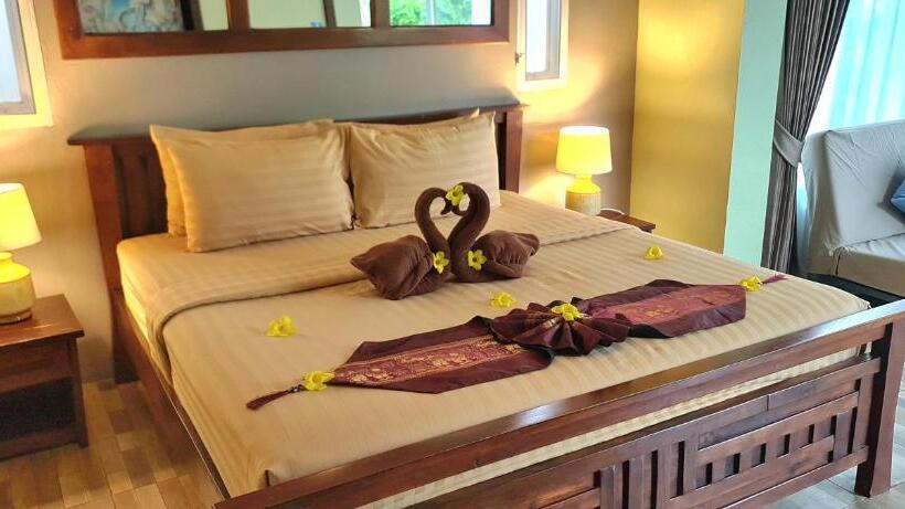 ویلای 1 خوابه با چشم‌انداز باغ, Koh Mak White Sand Beach