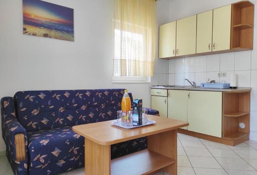 آپارتمان 1 خوابه با بالکن, Apartments And Rooms Breeze