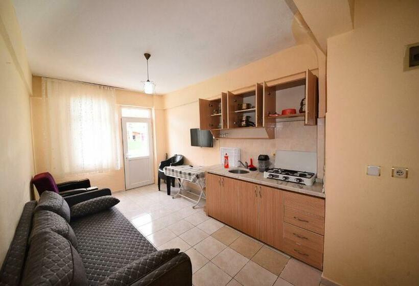 آپارتمان 1 خوابه با چشم‌انداز استخر, Fethiye Apart Otel
