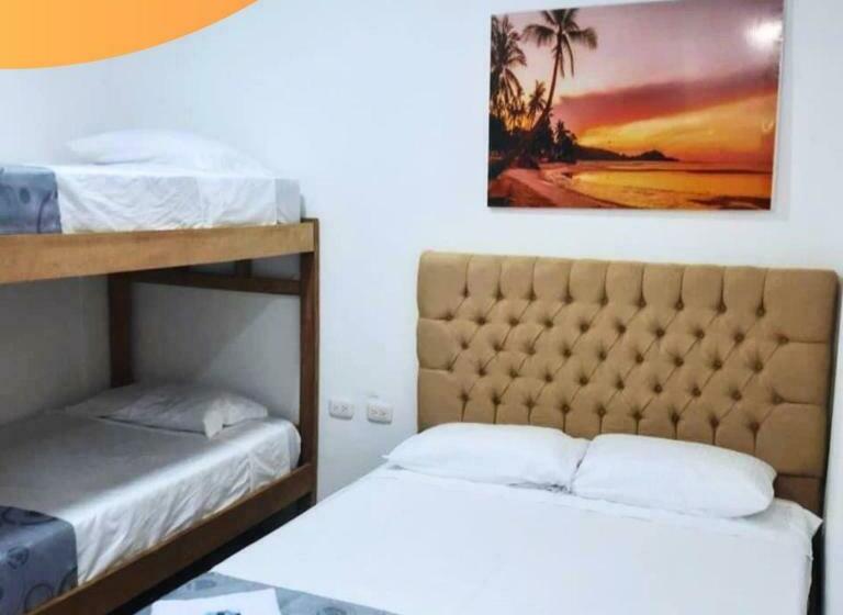 اتاق استاندارد چهار تخته, Hermoso Caribe