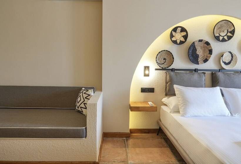 1 Bedroom Deluxe Apartment Sea View, Naxos Beach