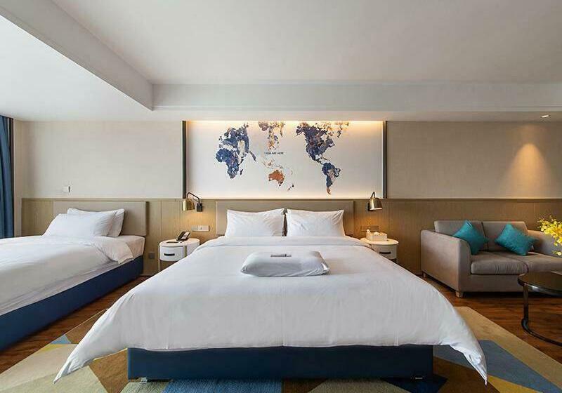 اتاق سوپریور سه تخته, Kyriad Marvelous Hotel Kunming High Tech Zone Wuyue Plaza