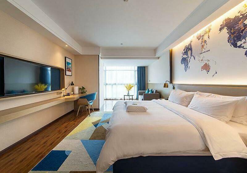اتاق استاندارد با چشم‌انداز شهر, Kyriad Marvelous Hotel Kunming High Tech Zone Wuyue Plaza